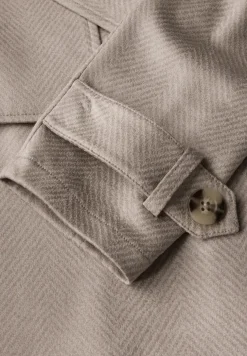 Veste courte en similicuir