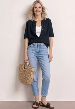 Veste courte en tricot