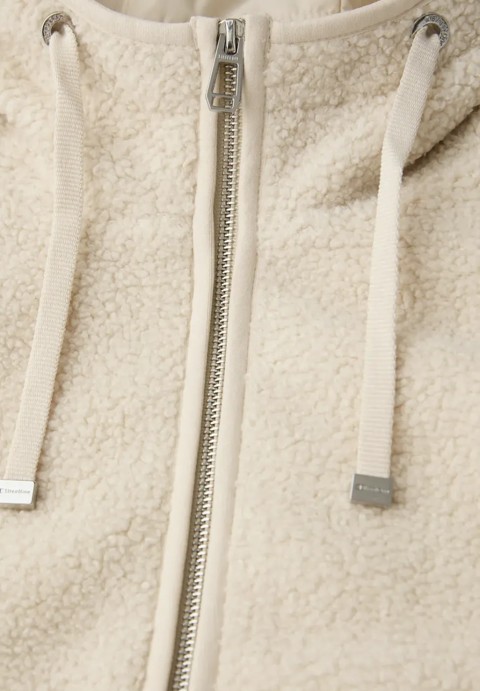 Veste doublée en teddy