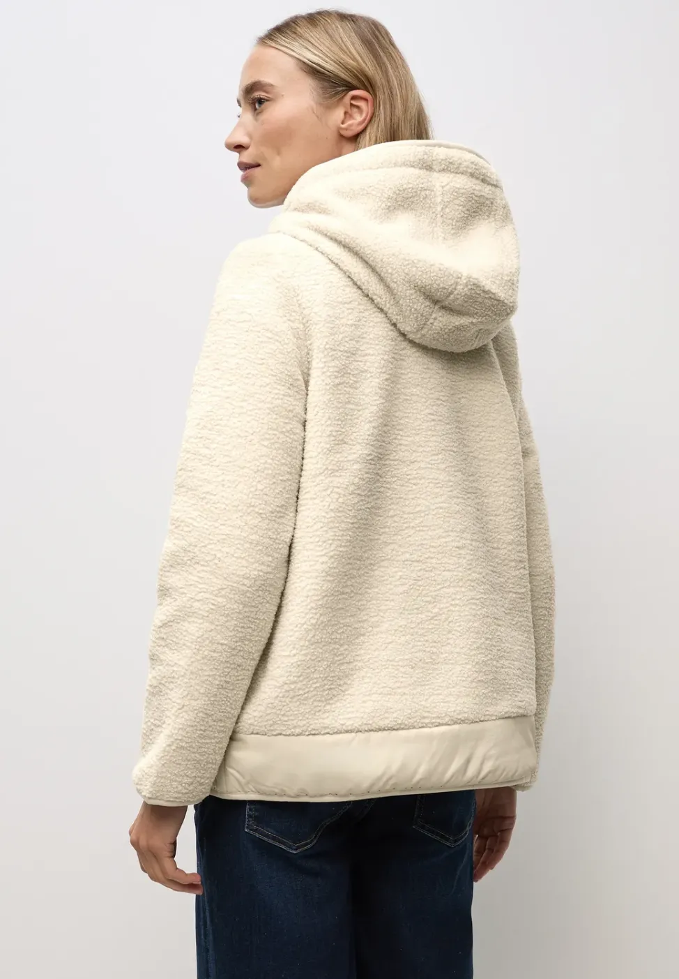 Veste doublée en teddy