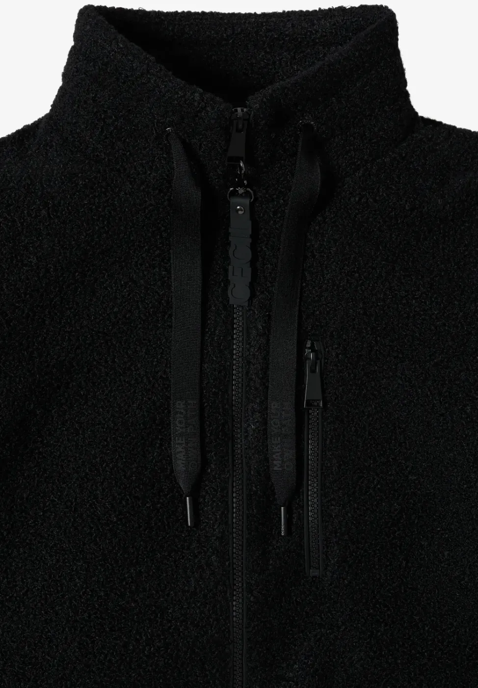Veste douillette avec détails
