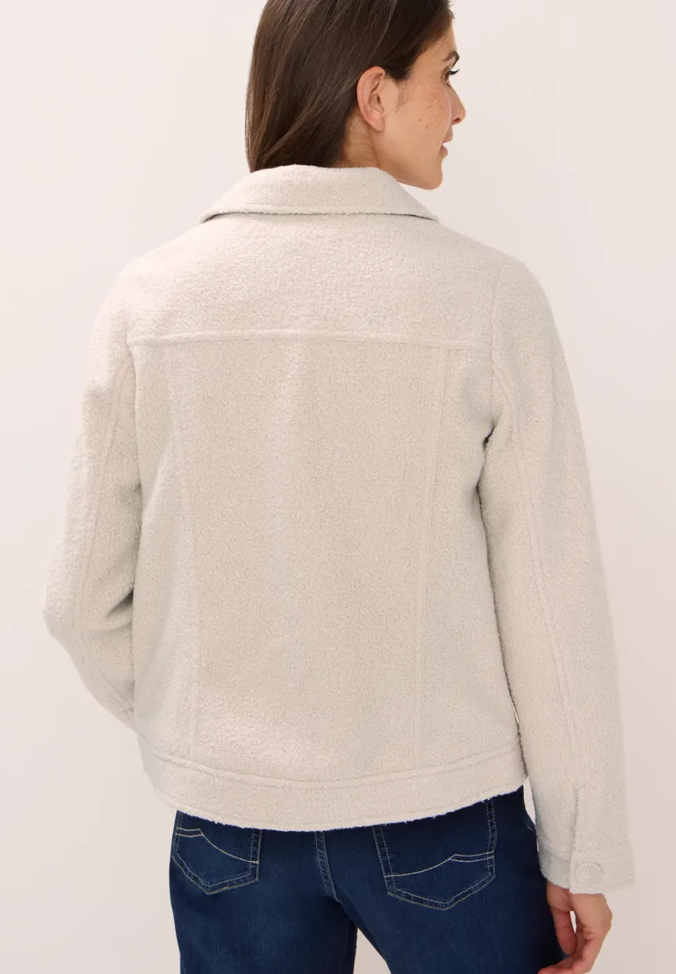 Veste en aspect laine
