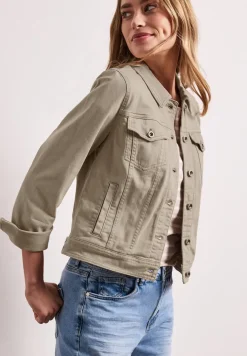 Veste en denim coloré avec poches