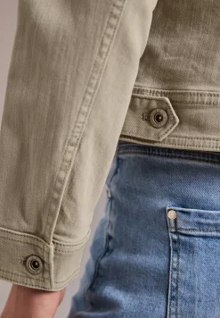 Veste en denim coloré avec poches