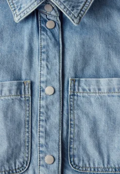 Veste en jean avec poches poitrine