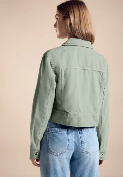 Veste en jean courte