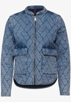 Veste en jean matelassée