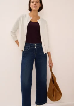 Veste en tricot avec patte de boutonnage