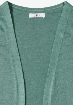 Veste en tricot ouverte