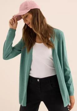 Veste en tricot ouverte