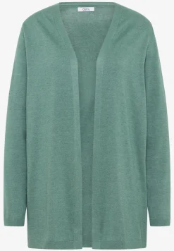 Veste en tricot ouverte