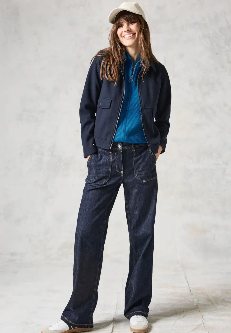 Veste en tricot sans manches