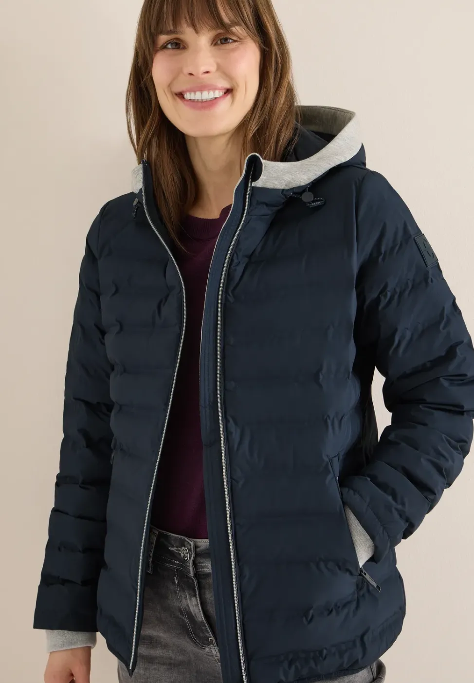 Veste à l'aspect ciré