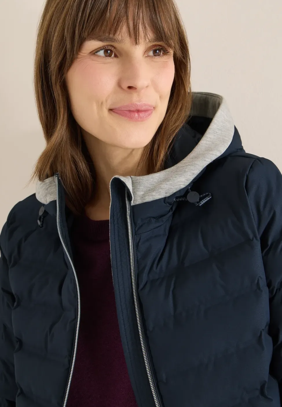 Veste à l'aspect ciré