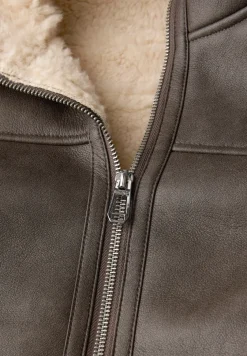 Veste look cuir