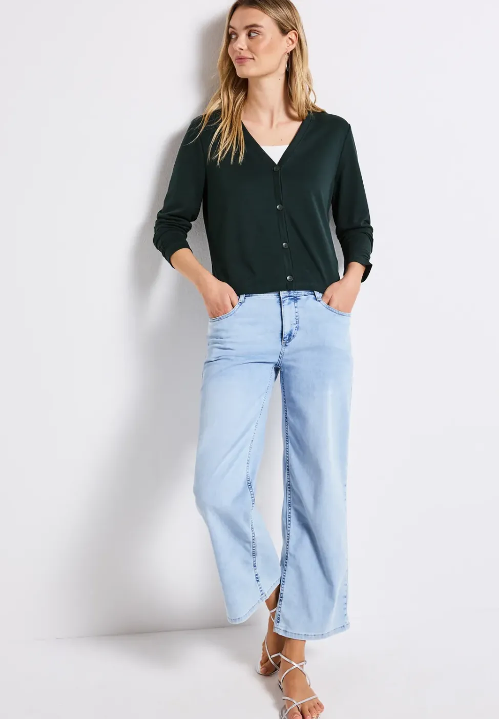 Veste look soie