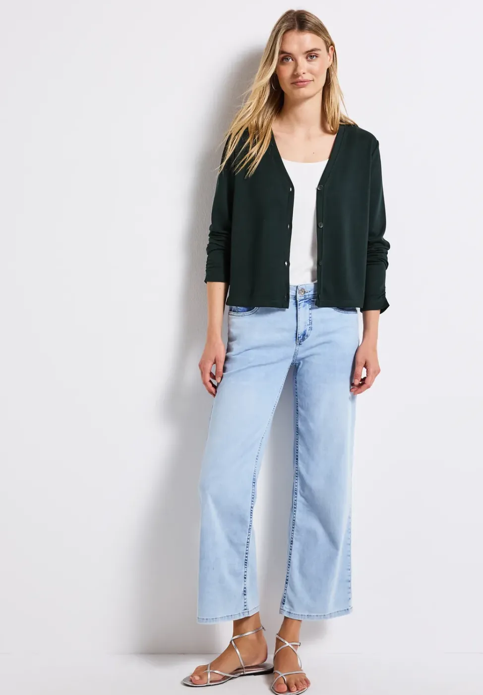 Veste look soie