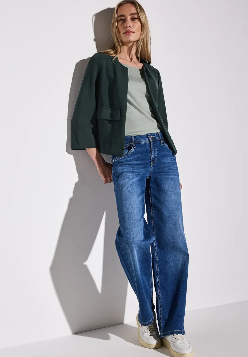 Veste look soie