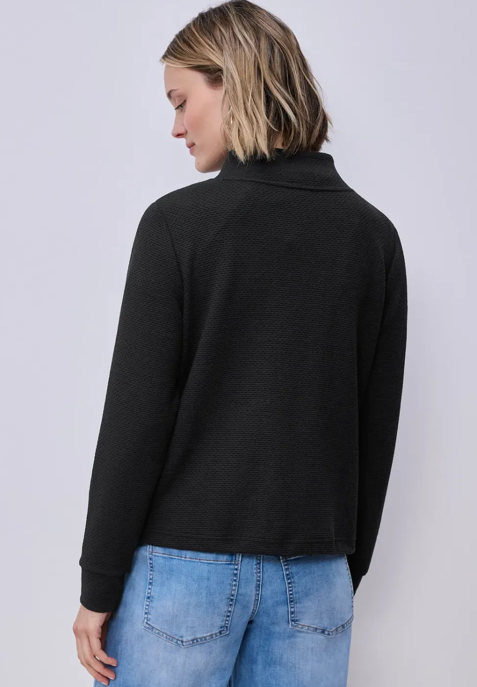 Veste à manches longues avec Turtle Neck