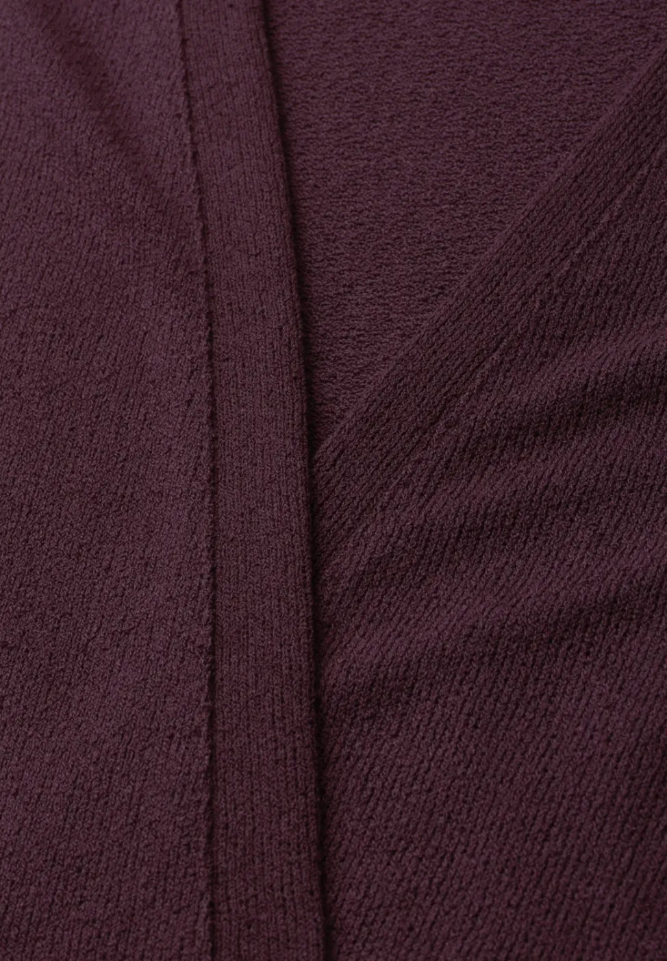 Veste à manches longues, coupe ouverte