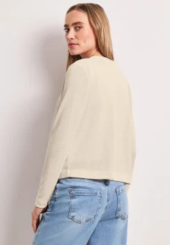 Veste à manches longues, coupe ouverte