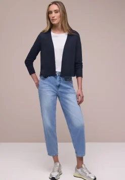 Veste à manches longues, coupe ouverte
