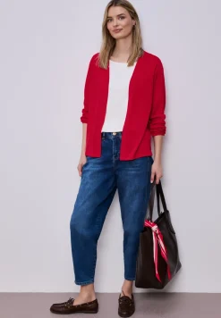 Veste à manches longues, coupe ouverte