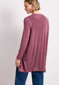 Veste à manches longues, coupe ouverte