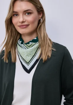 Veste à manches longues, coupe ouverte