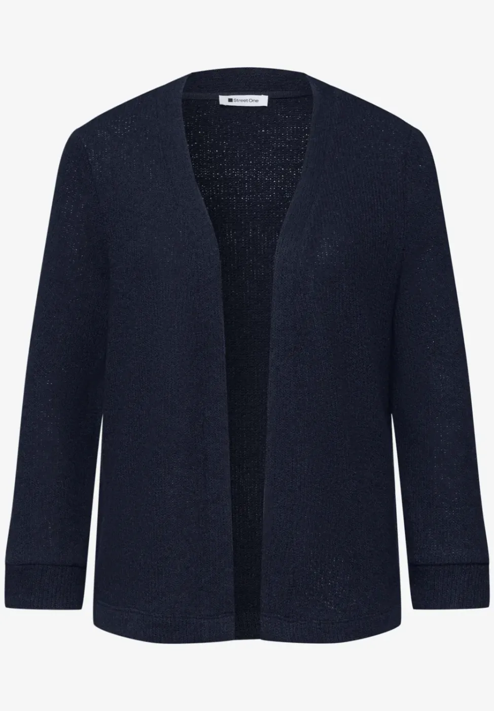 Veste à manches longues en look tricot