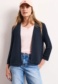 Veste à manches longues en look tricot