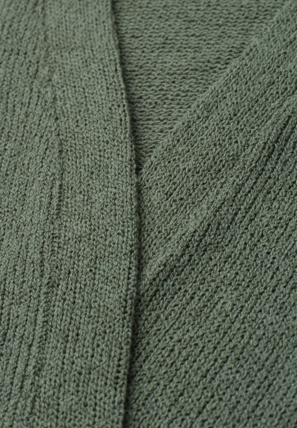 Veste à manches longues en look tricot