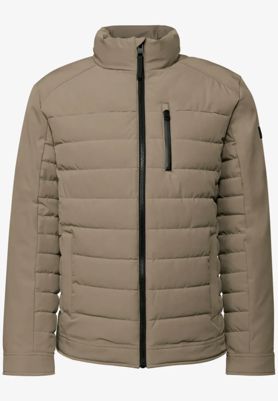 Veste matelassée avec col montant