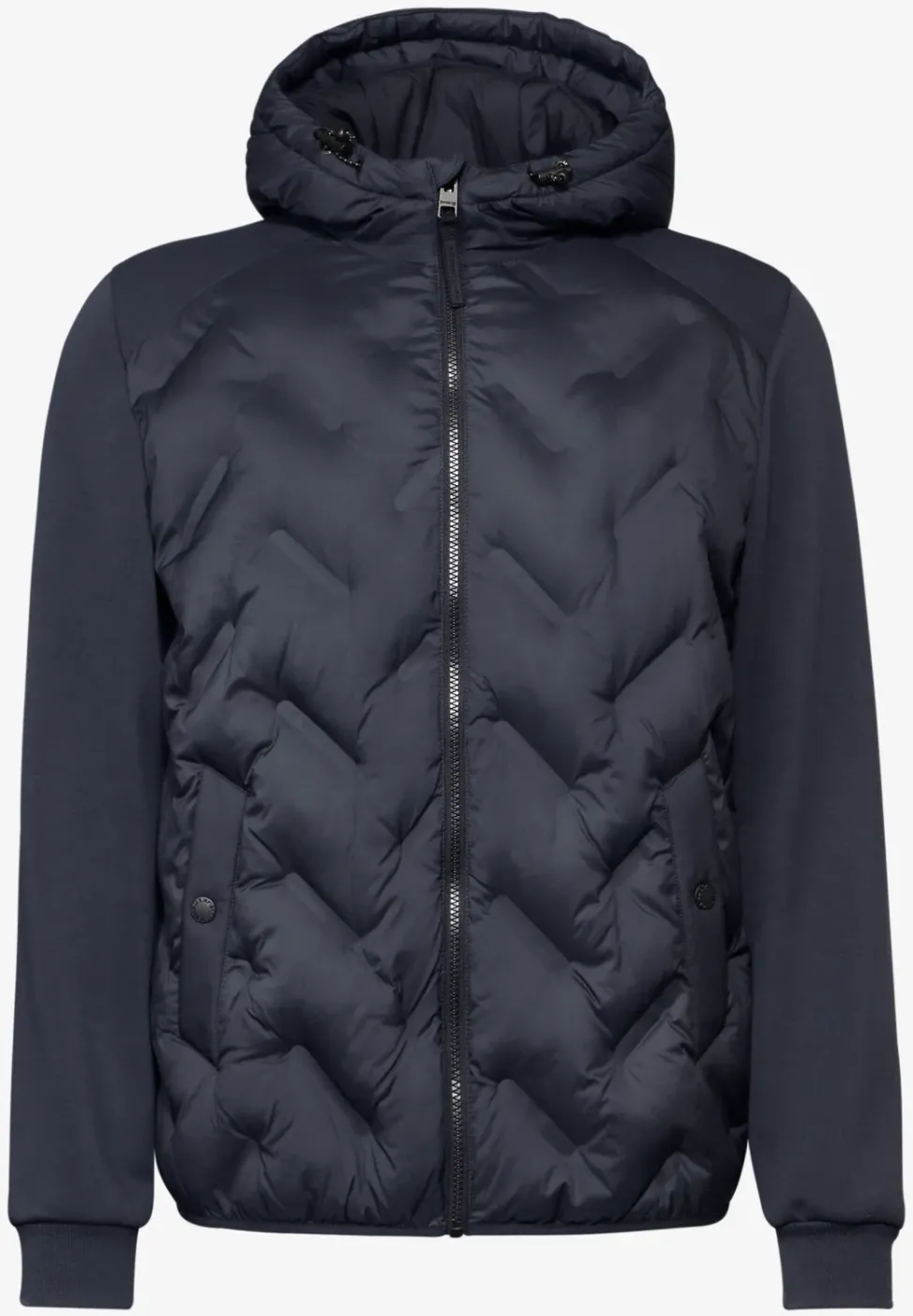 Veste matelassée avec manches en sweat