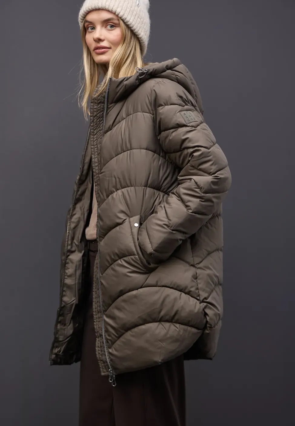 Veste matelassée midi