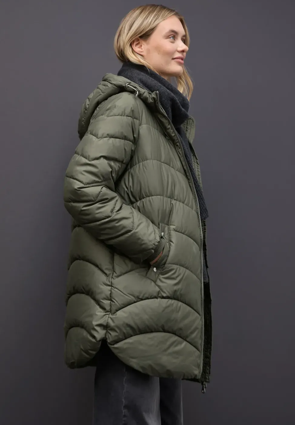 Veste matelassée midi