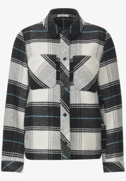 Veste mi-saison à carreaux