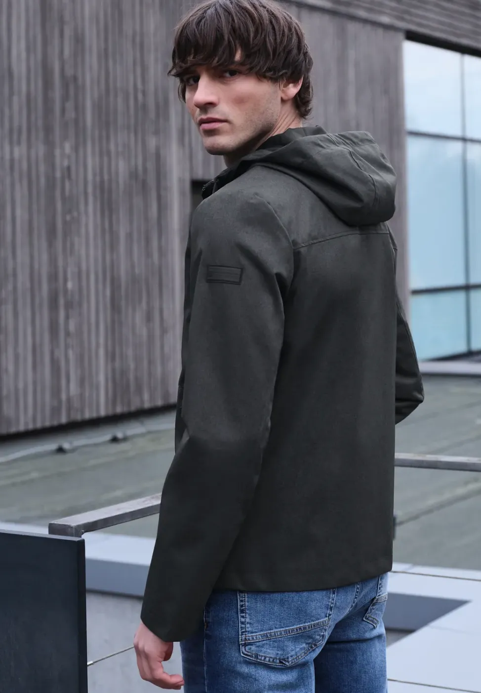 Veste mélangée