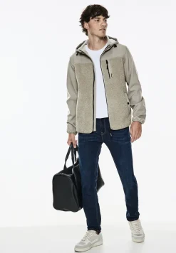 Veste softshell détails ours