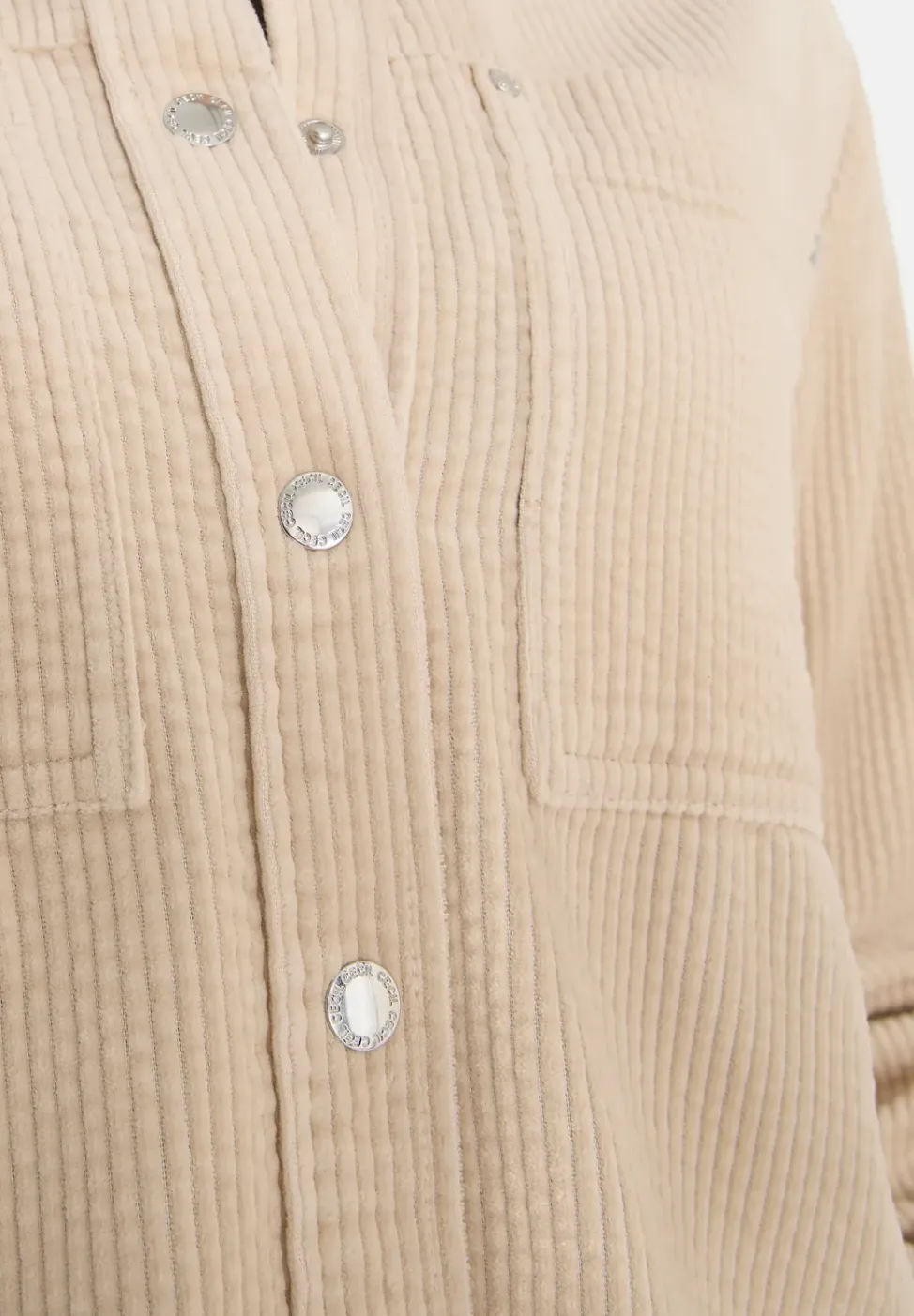 Veste sportive en velours côtelé