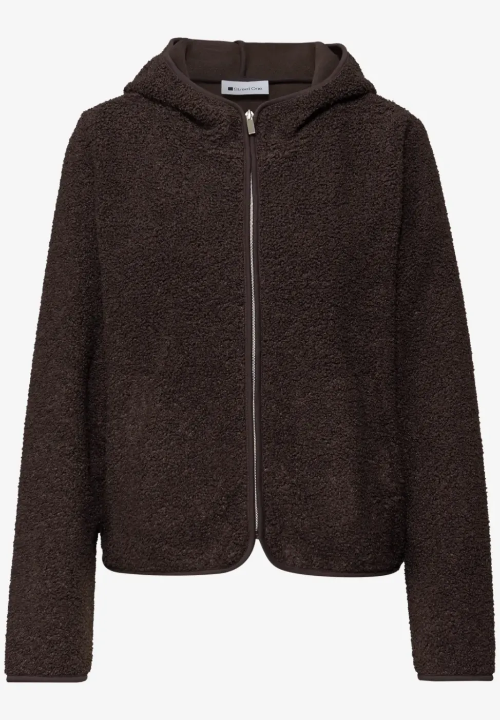 Veste Teddy avec capuche