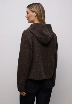 Veste Teddy avec capuche