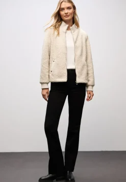 Veste Teddy avec détails