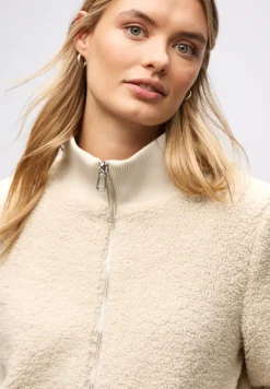 Veste Teddy avec détails