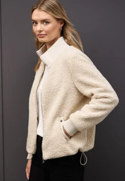 Veste Teddy avec détails
