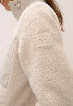 Veste Teddy avec détails