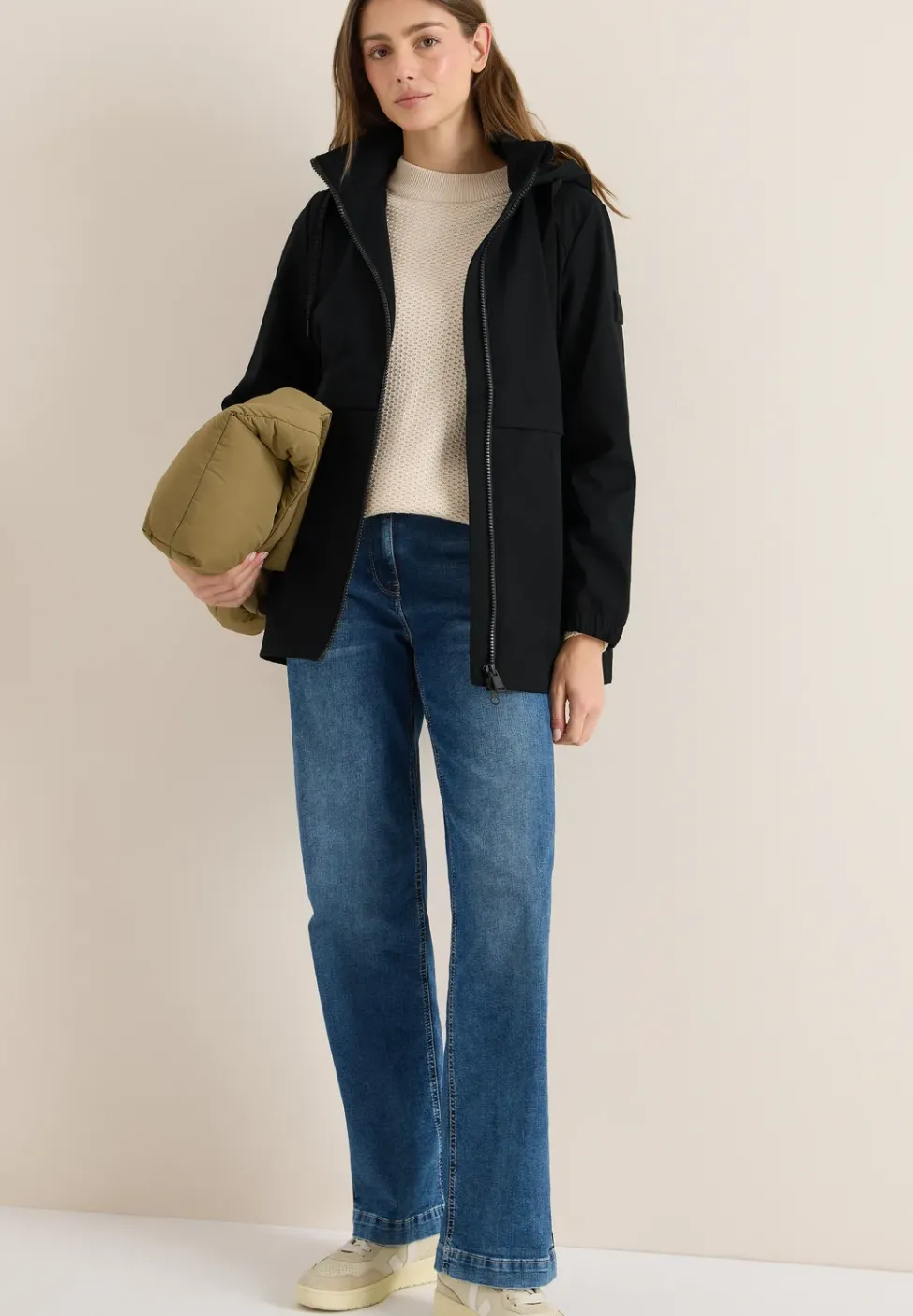 Veste trench courte