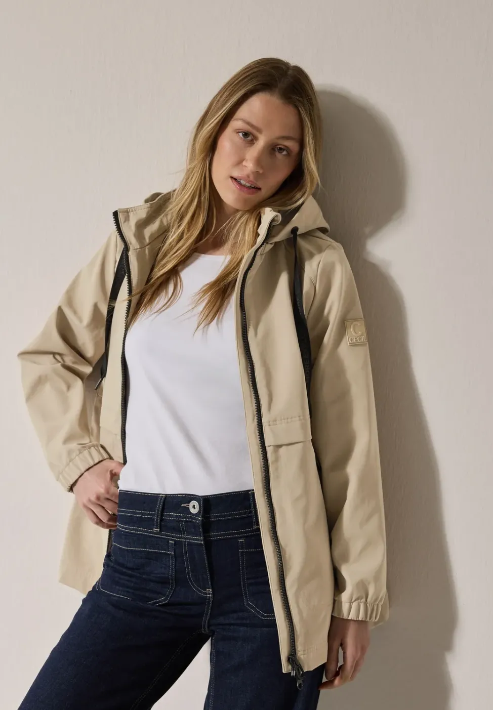 Veste trench courte