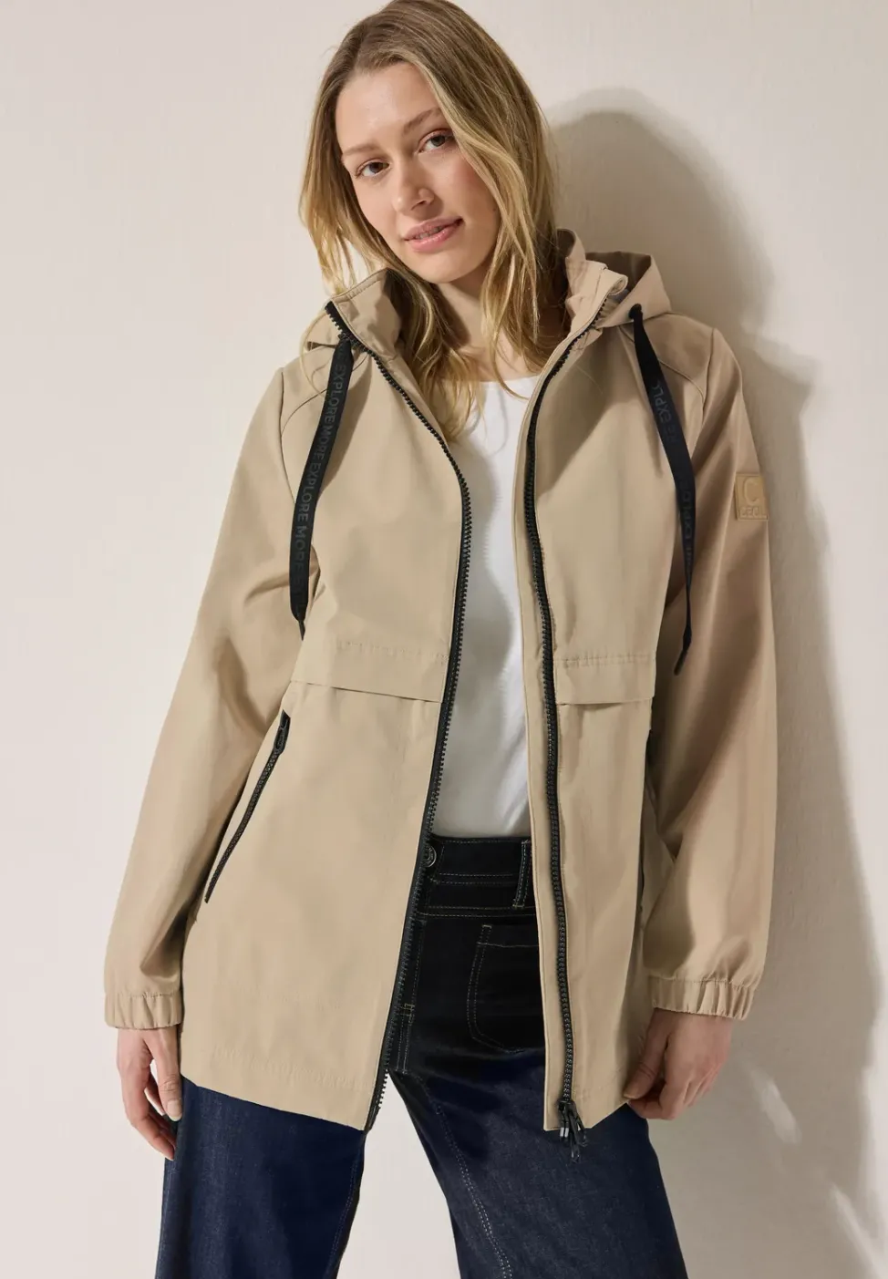 Veste trench courte