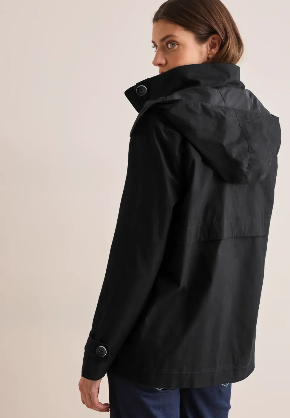 Veste trench midi